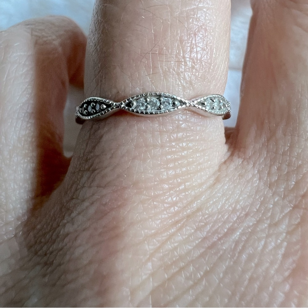 10k diamond Band